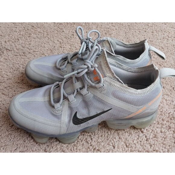 Nike Air VaporMax 2019 Wolf Grey GS 5Y Women's 6.5 - Picture 6 of 8